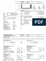 Structural Design U DRAIN 1000 MM X 2000 MM: Defined Variables