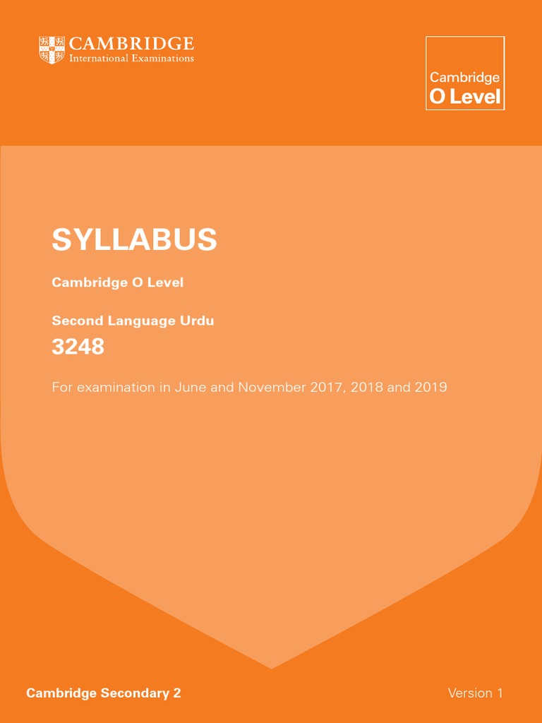 Urdu 3248 Syllabus Updated | PDF | Curriculum | Teachers