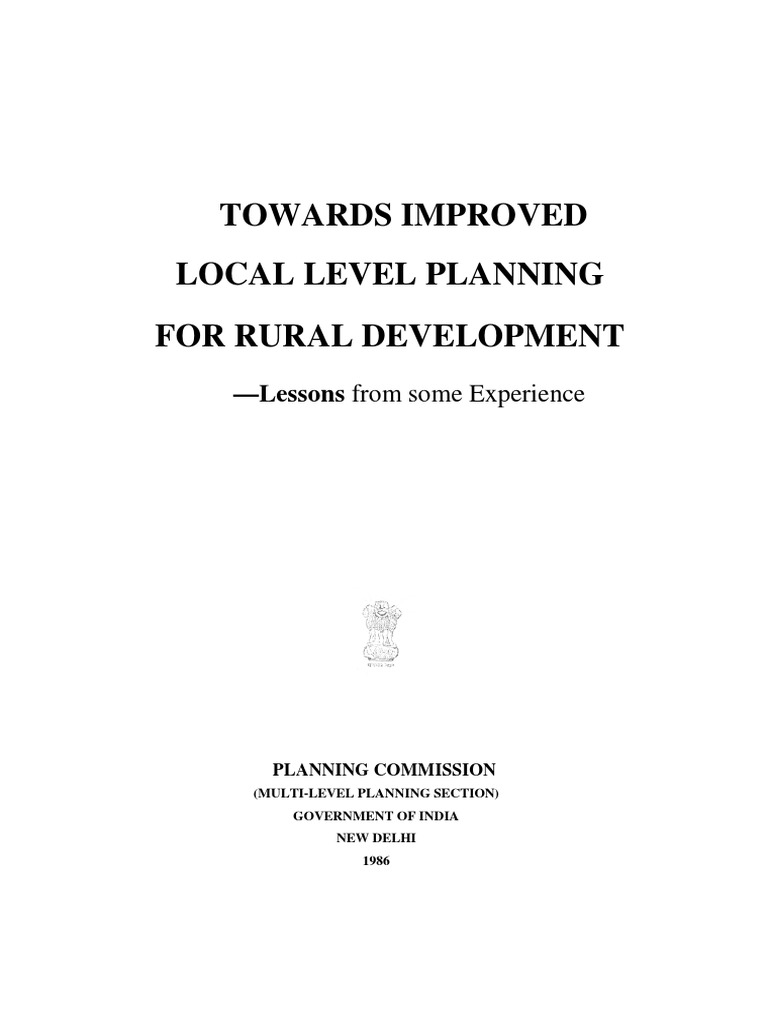 Micro Level Planning | Download Free PDF | Cooperative | Silk