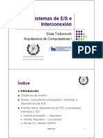 Sistemas de E/S e Interconexión: Índice