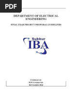 FYP Proposal Guidlines