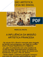 A influência da Missão Artística Francesa no Brasil