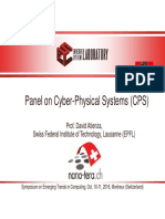 Panel On Cyber-Physical Systems (CPS) : Prof. David Atienza, Swiss Federal Institute of Technology, Lausanne (EPFL)