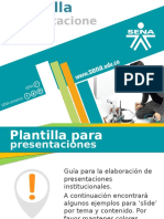 Plantilla Sena Power Point