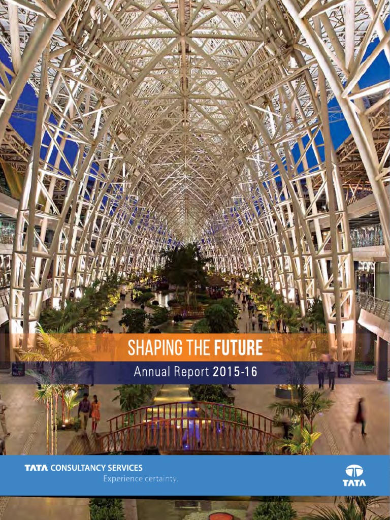 TCS Annual Report 20152016 PDF Cloud Computing Retail