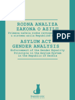 Rodna Analiza Zakona o Azilu - Asylum Act Gender Analysis