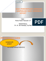 Sajian Kasus Apert Syndrome Fafa