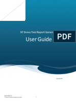 XF Stress Test Report Generator User Guide