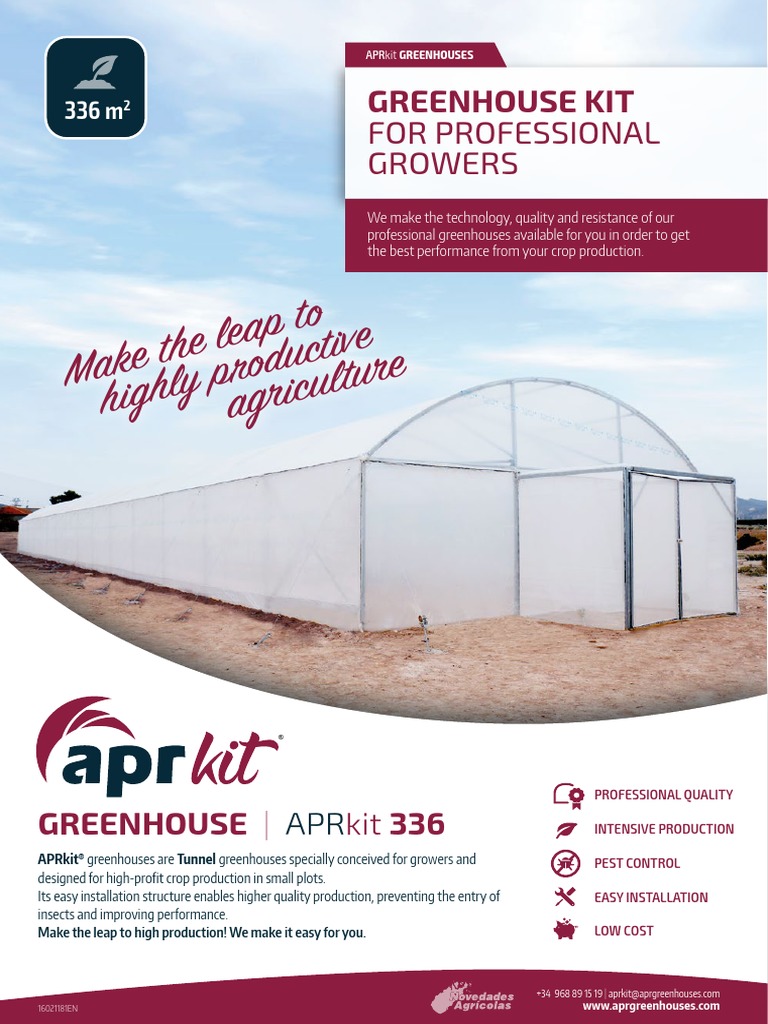 View of Modular Greenhouse Kit | PDF