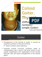 (PATHO A) Colloid Goiter