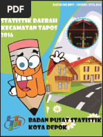 Download Statistik Daerah Kecamatan Tapos 2016 by syifafillah SN327320323 doc pdf