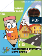 Statistik Daerah Kecamatan Tapos 2016