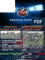 American Football Presentation