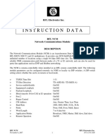 Instruction Data: RFL Electronics Inc