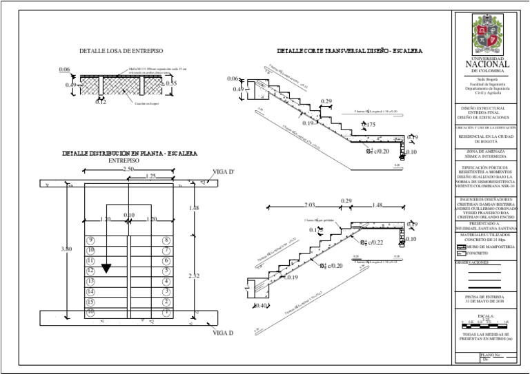 Nacional: Detalle Losa De Entrepiso