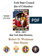 NYS Knights of Columbus Directyory 2016-2017