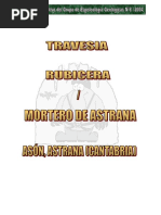 Rubicera - Mortero de Astrana (descripción y topo GEG)