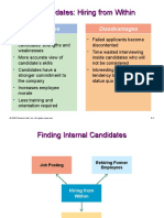 Internal Candidates: Hiring From Within
