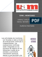 Auditoria Monitoreo