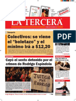 Diario La Tercera 12.10.2016