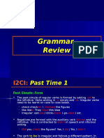 I2CI Grammar Past Time 1 and 2