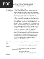 Contoh Kertas Kerja Maulidurrasul 2016