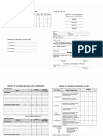 FORM 138 For Shs