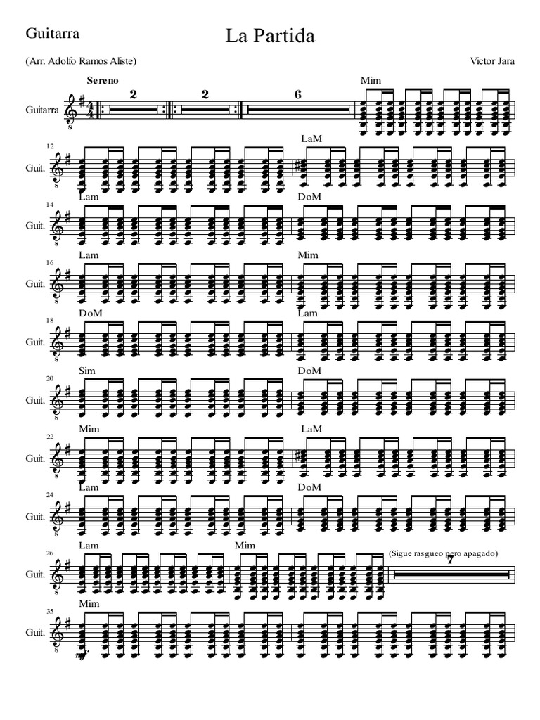 La Partida Guitarra