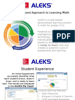 ALEKS - Research Based Approach to Learning Math