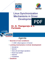 Linux Synchronization Mechanisms in Driver Development Vision2008