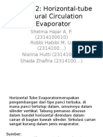 Horizontal Tube Evaporators