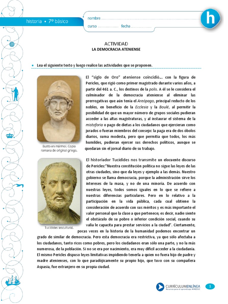 Características de la democracia ateniense | PDF | Antigua Grecia ...