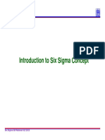 1.0 Six Sigma Introduction