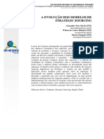 A Evolução Dos Modelos de Strategic Sourcing - Enegep 2010 PDF