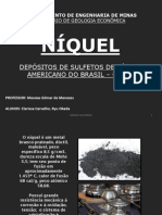 UFOP - Seminário Sobre Níquel - Americano Do Brasil - GO