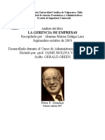 Analisis Del Libro Peter Drucker PDF