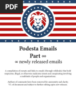 Podesta Emails Roundup