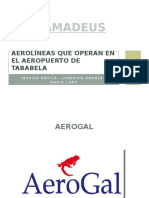 Aerolíneas Que Operan en El Aeropuerto de Tababela