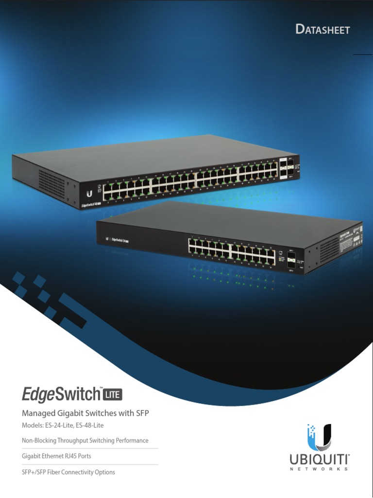 EdgeRouter DS Network Switch Standards