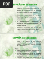 Etica Educacion España