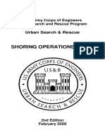 Shoring Operations Guide: Urban Search & Rescue