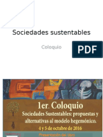 Sociedades Sustentables