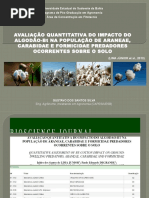 Avaliação Quantitativa Do Impacto Do Algodão-bt Na População (LIMA JÙNIOR et al. 2013)