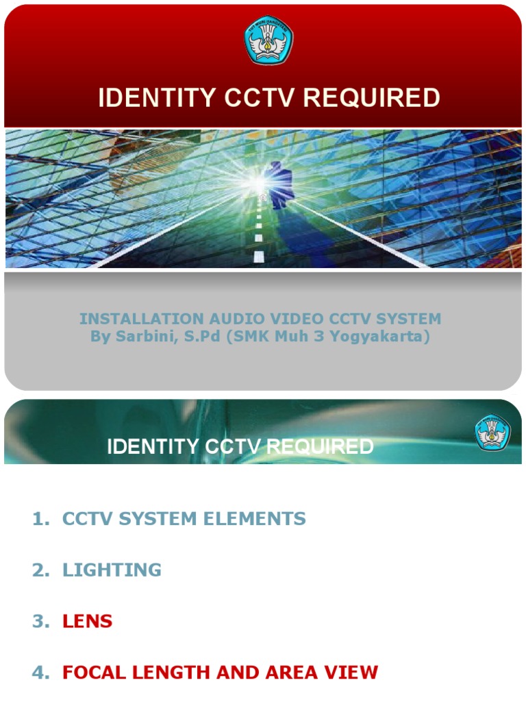 CCTV System Design Essentials | PDF | Computer Monitor | Camera
