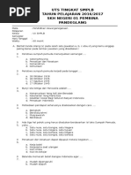 Soal Pat Matematika Smalb Tunarungu Kelas X