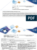 Guía de Actividades y Rúbrica de Evaluación Paso 3 - Explorando Los Fundamentos y Aplicaciones de Los Dispositivos Semiconductores