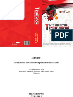 Ieps2014proceedingsvol2 Pdf Educational Assessment English As A Second Or Foreign Language
