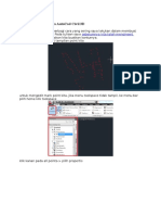 Membuat Kontur Pada AutoCad Civil 3D