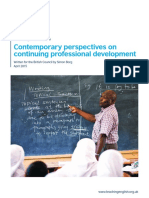 Contemporary Perspectives On Continuing Professional Development