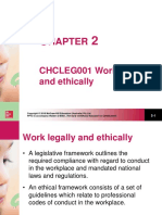 PP CHCLEG001 Into To Work Legally and Ethically